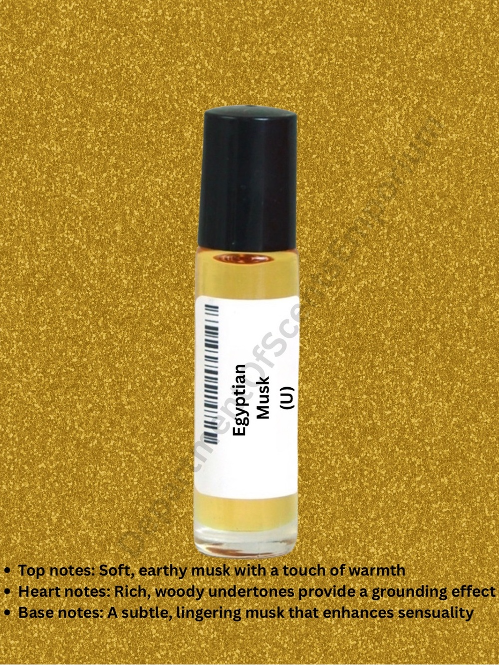 Egyptian Musk 1/3 oz Roll-On bottle Unisex Fragrance Ships Today